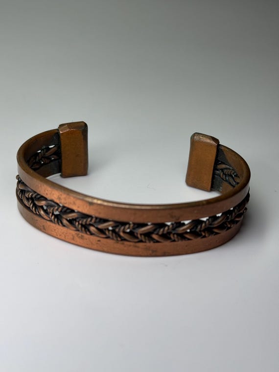Copper Cuff Bracelet - image 4