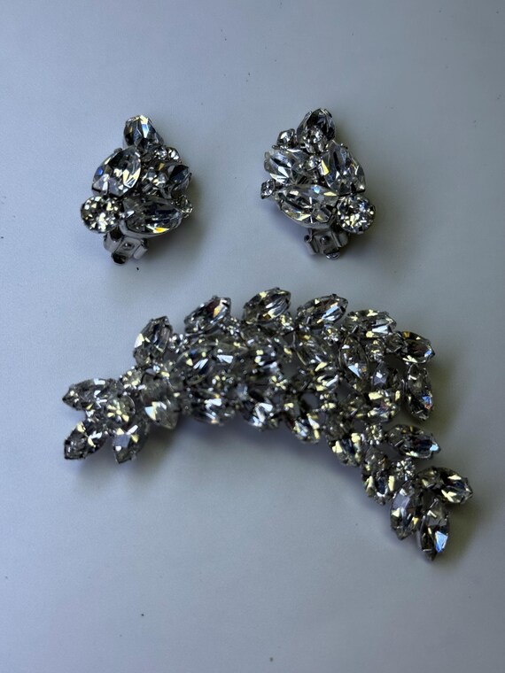 Kramer Earrings and Brooch Set