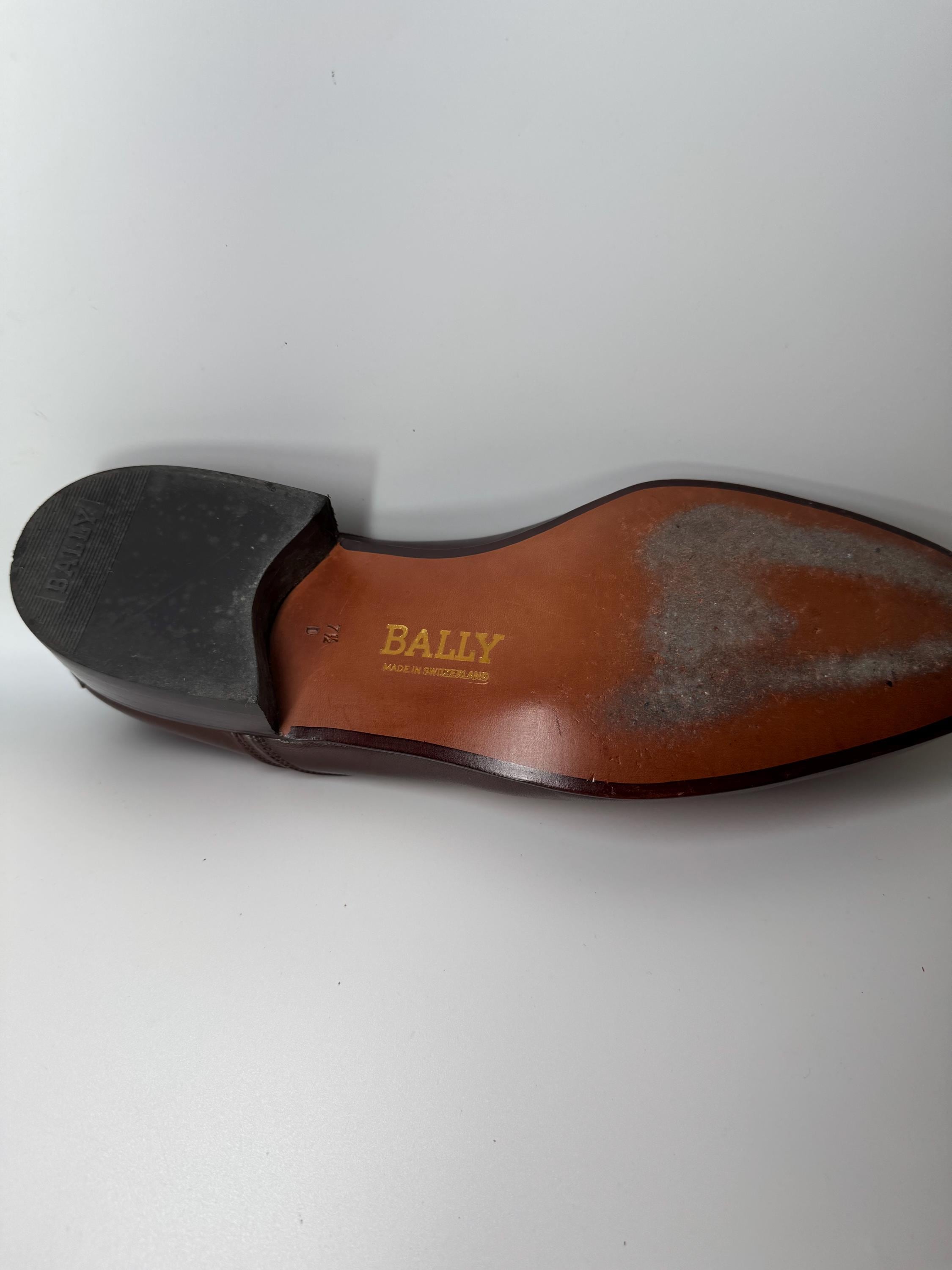 Vintage Mens Bally Dress Shoes Size 7.5 Bally Mens Dress Shoes 7 1/2 - Etsy main image 2
