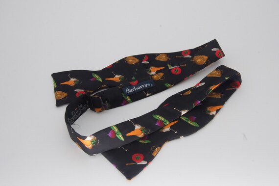 Burberrys Garden Silk Bow Tie - image 3