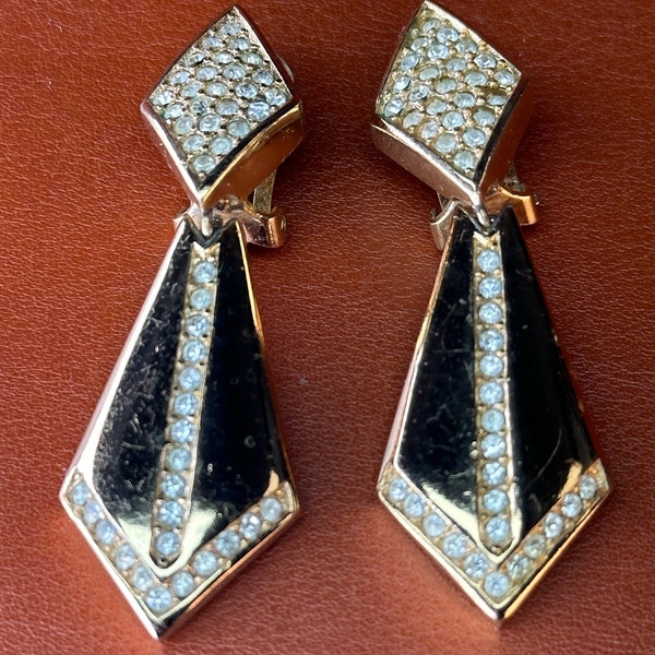 Christian Dior Clip On Earrings