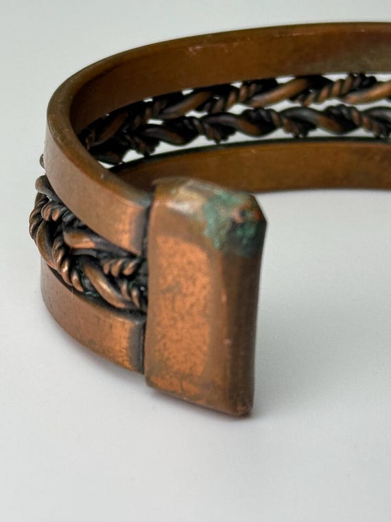 Copper Cuff Bracelet - image 5