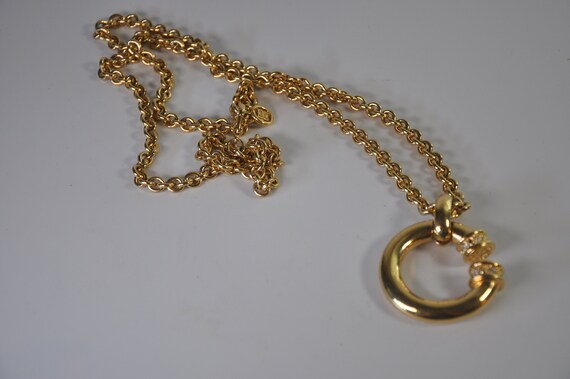 Givenchy Large Pendant Necklace - image 5