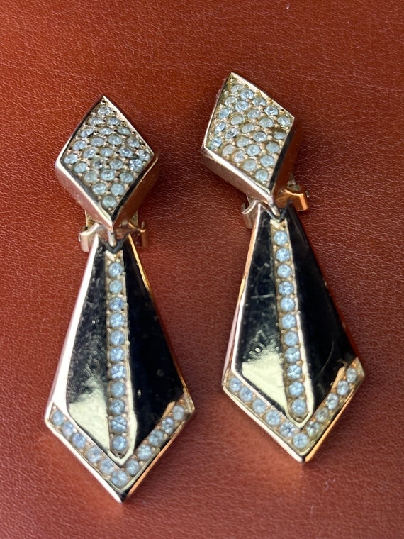 Christian Dior Clip On Earrings - image 4