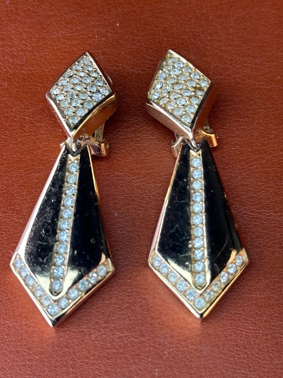 Christian Dior Clip On Earrings - image 10