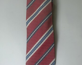 Drakes London Silk Striped Tie
