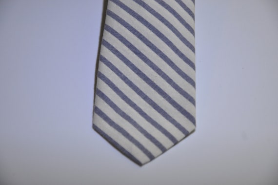 Brooks Brothers Seersucker Cotton Tie - image 2