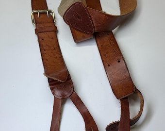 Polo Ralph Lauren Leather Braces Suspenders