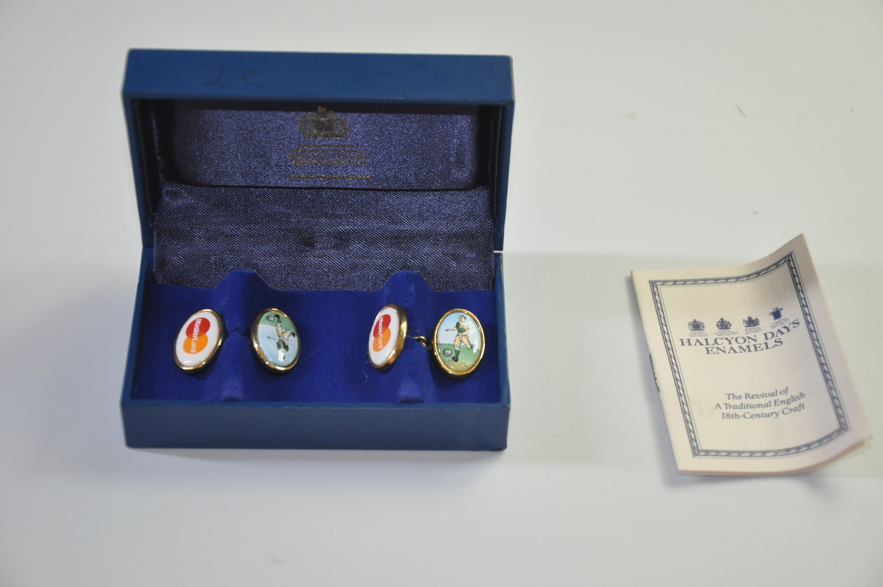 Halcyon Days Enamels Cuff Links