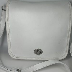 Coach Leather Flap Bag