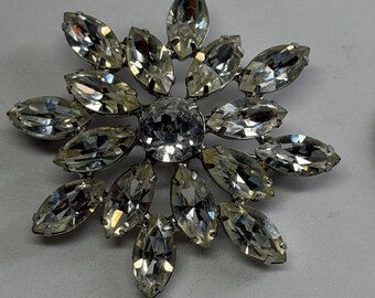 Crystal Brooch