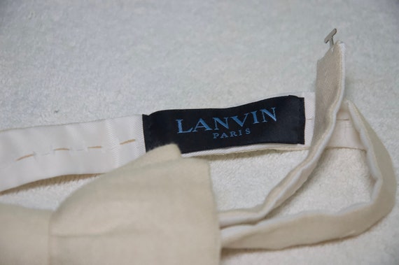 Vintage Lanvin Paris Bow Tie - image 3