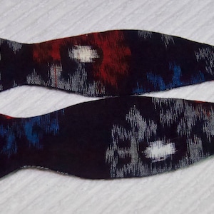 Vintage Ikat Cotton Bow Tie