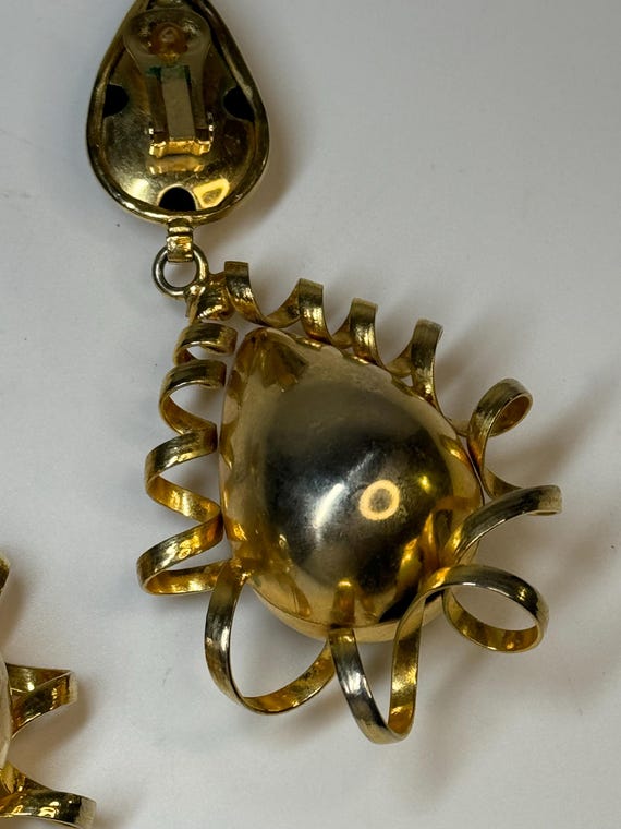Large Dangle Drop Earrings - image 2