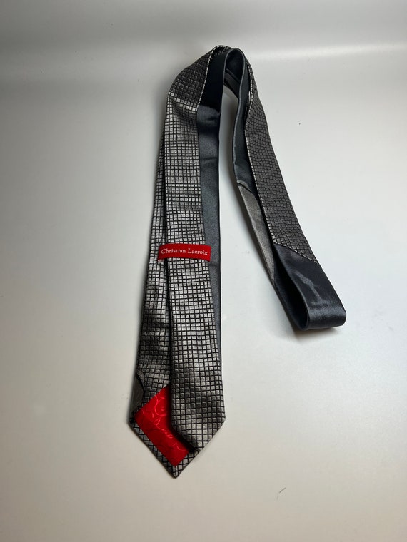 Christian Lacroix Silk Slim Tie - image 7