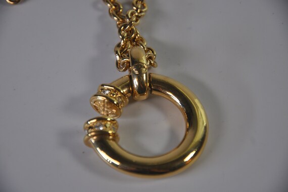 Givenchy Large Pendant Necklace - image 3