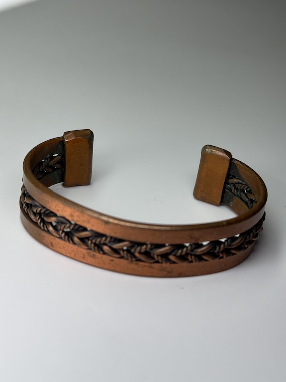 Copper Cuff Bracelet - image 1