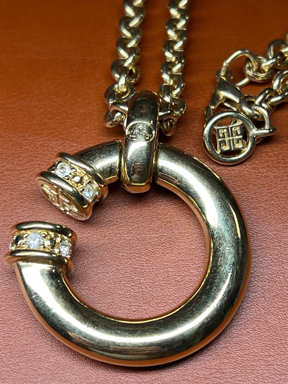 Givenchy Large Pendant Necklace - image 8