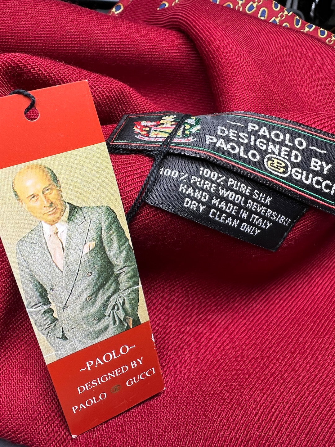 Paolo Gucci Wool Silk Long Scarf - Etsy