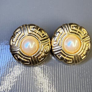 Vintage Givenchy Clip On Earrings