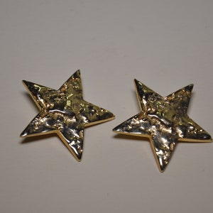 Star Clip Earrings