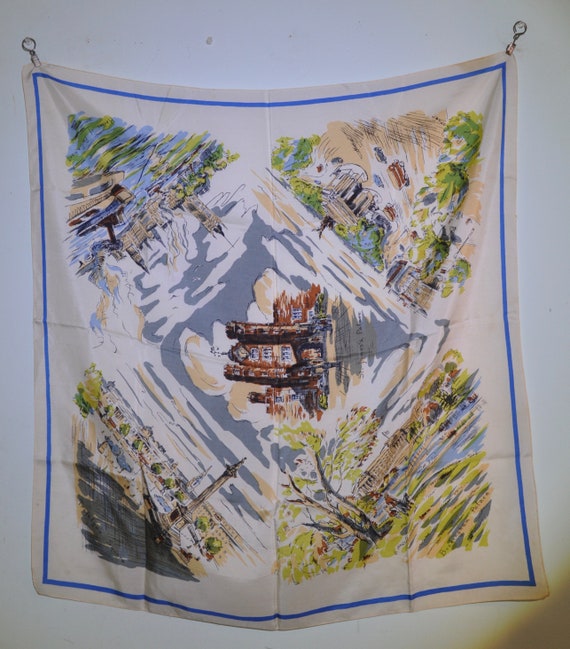 London Silk Souvenir Scarf - image 1