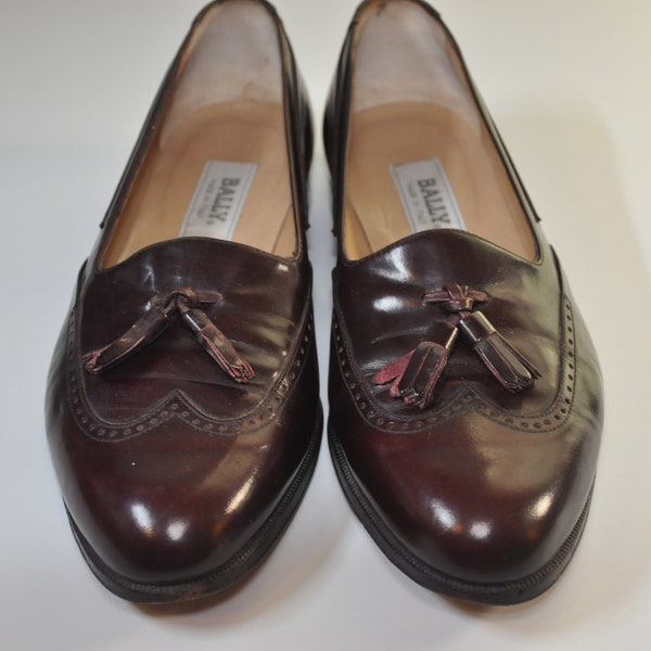 Bally Mens Tasseled Loafers