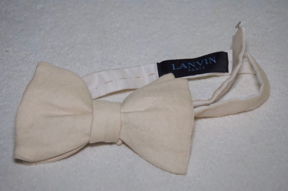 Vintage Lanvin Paris Bow Tie - image 1