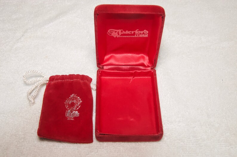Vintage Waterford Crystal 1986 Christmas Ornament
