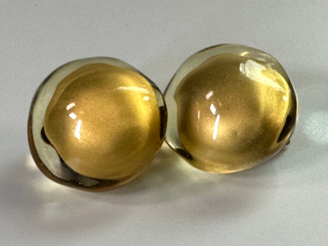 Large Clip Earrings Etsy