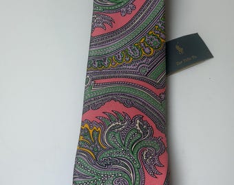Polo Ralph Lauren Sik Paisley Tie