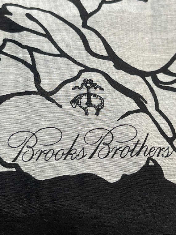 Brooks Brothers Cotton Silk Blend Long Scarf