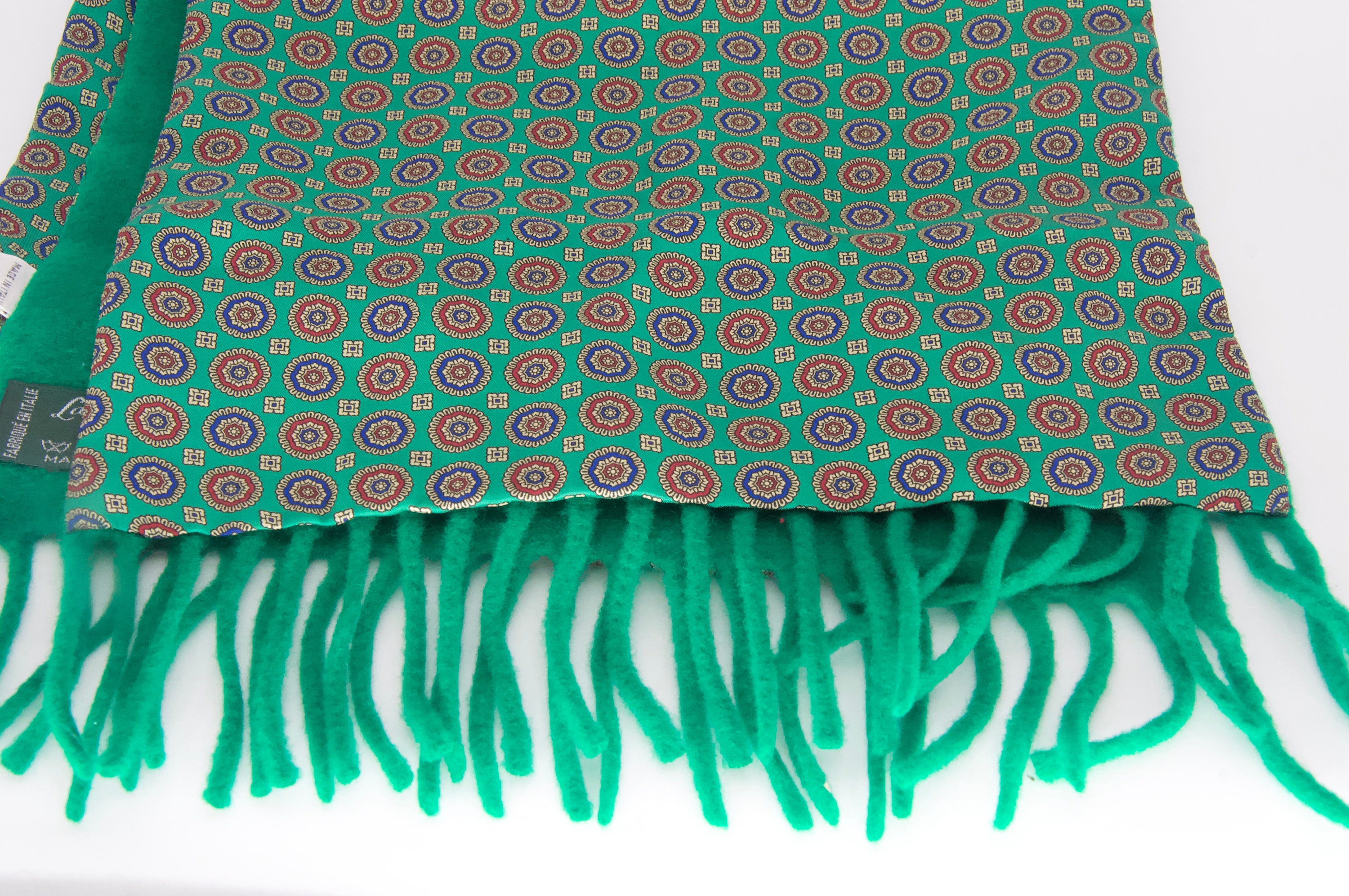 Giorgio Pañuelo de lana seda Etsy