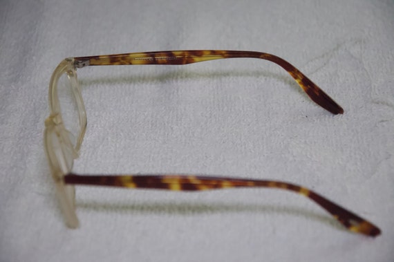 Vintage Rx Clear & Tortoise Frames Glasses - image 3