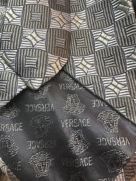 Versace Silk Tie - image 2