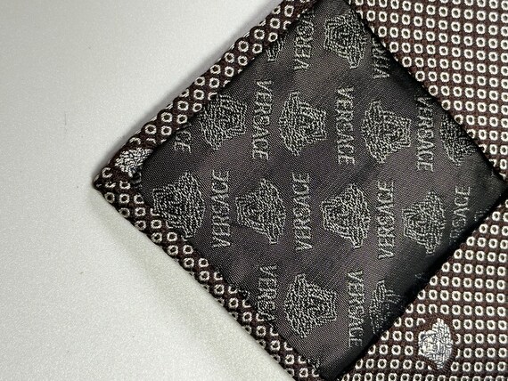 Gianni Versace Silk Medusa Head Tie - image 5