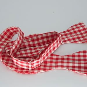 Robert Talbott Cotton Gingham Bow Tie