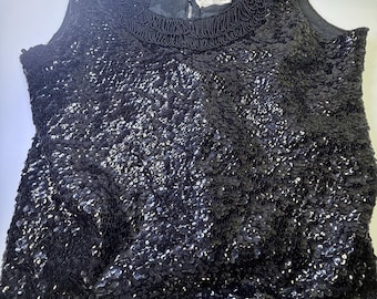 Hong Kong Beaded and Sequined Top