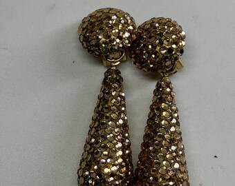 Richard Kerr Dangle Drop Crystal Earrings