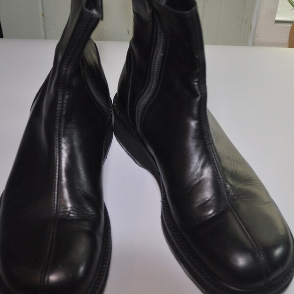 Giorgio Armani Emporio Armani Leather Boots