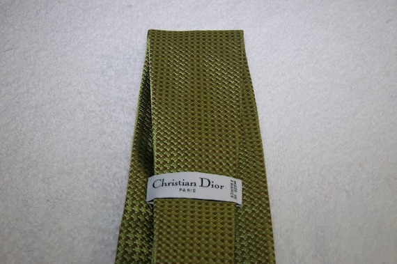 Vintage Christian Dior Silk Tie - image 2