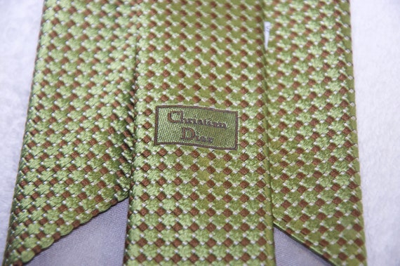 Vintage Christian Dior Silk Tie - image 7