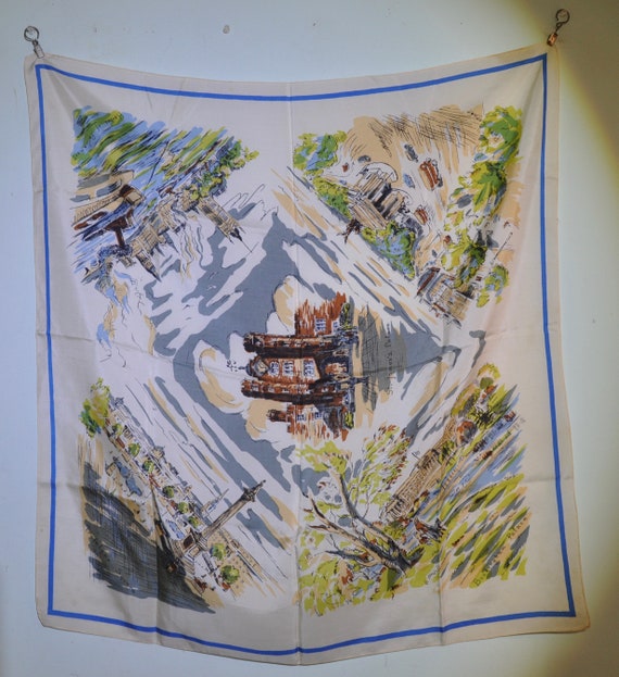 London Silk Souvenir Scarf - image 2