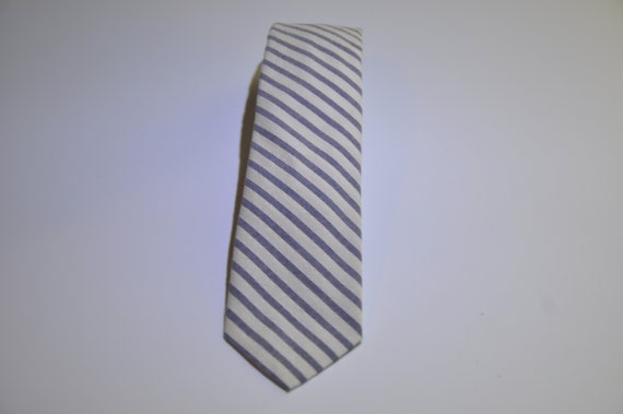 Brooks Brothers Seersucker Cotton Tie - image 1