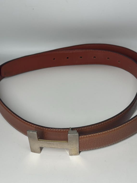 Lederer Initial Leather Belt View 6