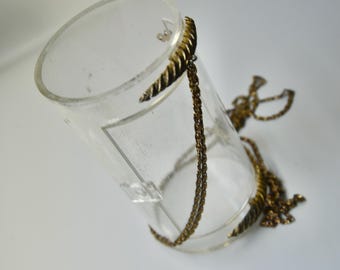 Vintage Acrylic Tubular Purse