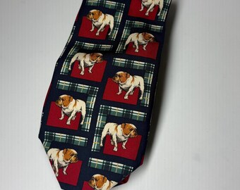 Pringle of  Scotland English Bulldog Tie