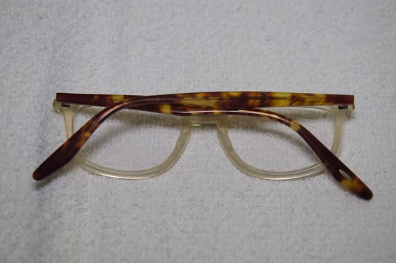 Vintage Rx Clear & Tortoise Frames Glasses - image 7