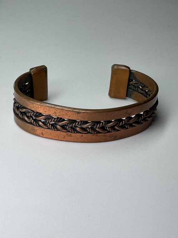 Copper Cuff Bracelet - image 9