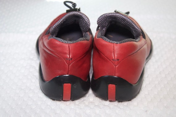 Prada Red Leather Shoes - image 8